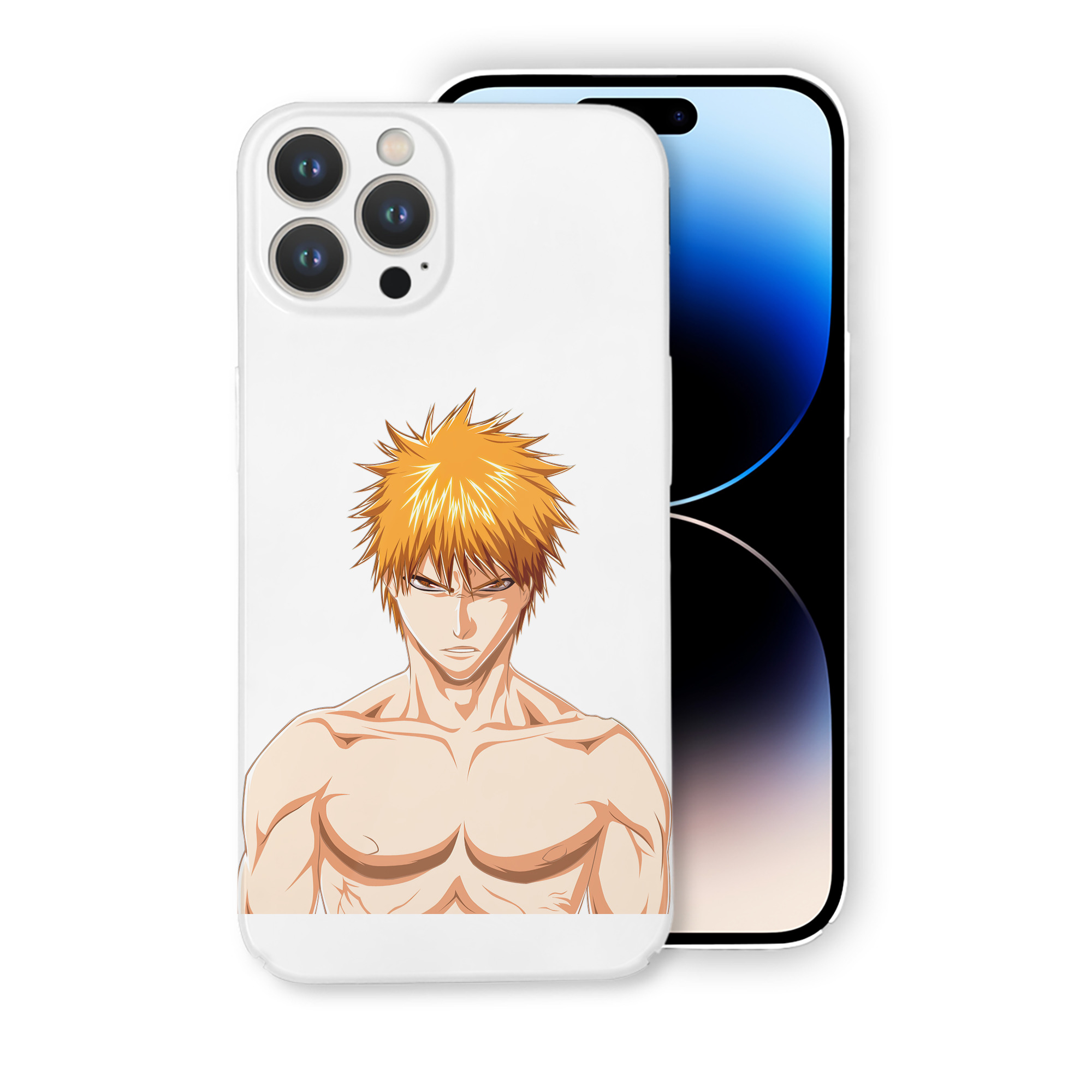 （画像用） ブリーチ 黒崎一護（くろさき いちご）BLEACH Kurosaki Ichigo 【iPhone 14シリーズ対応】ハードケース